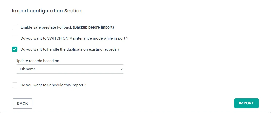 wp ultimate csv importer update record on filename 1 3