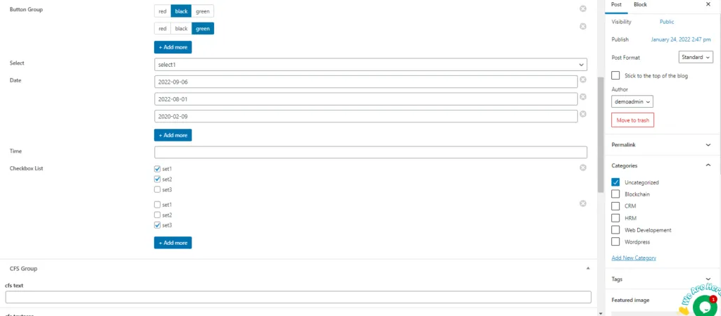 6 Meta Box field Clone after import