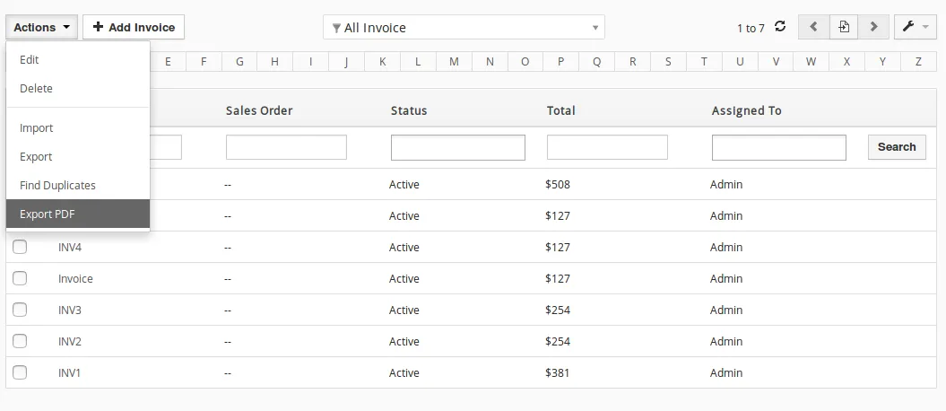 Pdf Maker List View