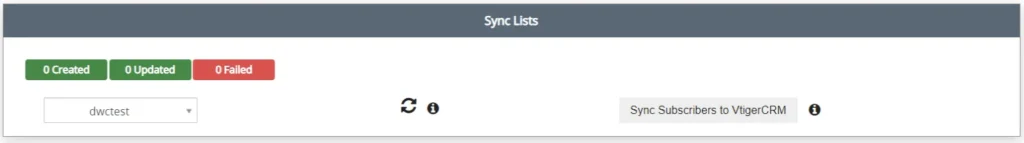 sync lists