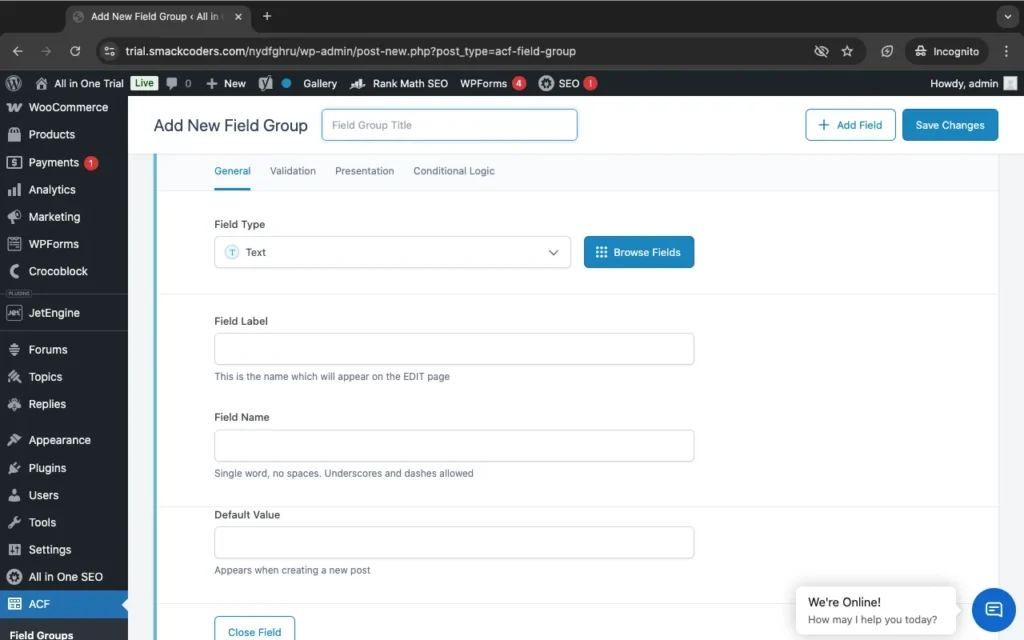 ACF-Add-new-field-groups