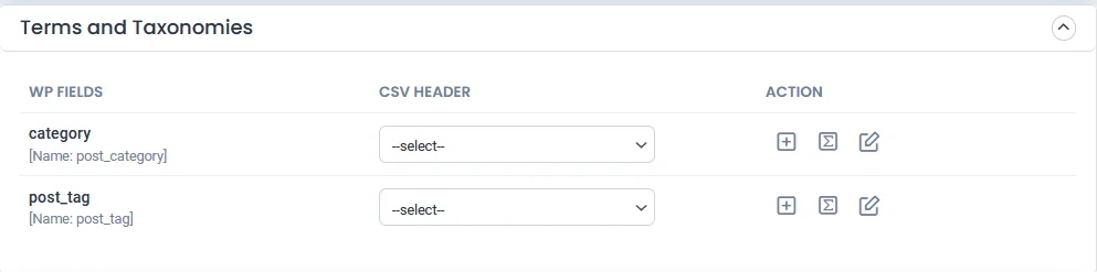 polylang import map categories and post tag