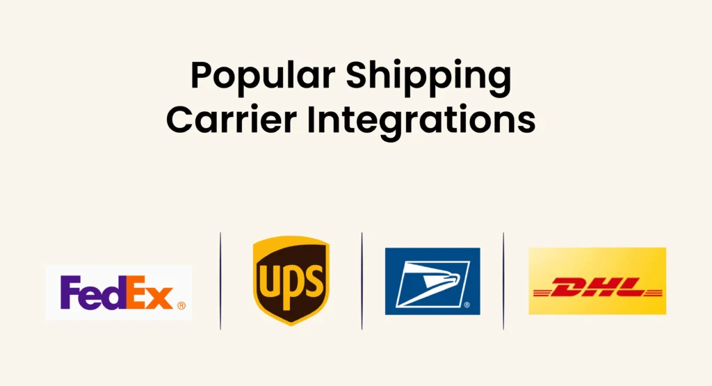 Popular-Shipping-Carrier-Integration