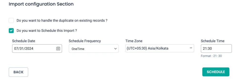 schedule-import-configuration