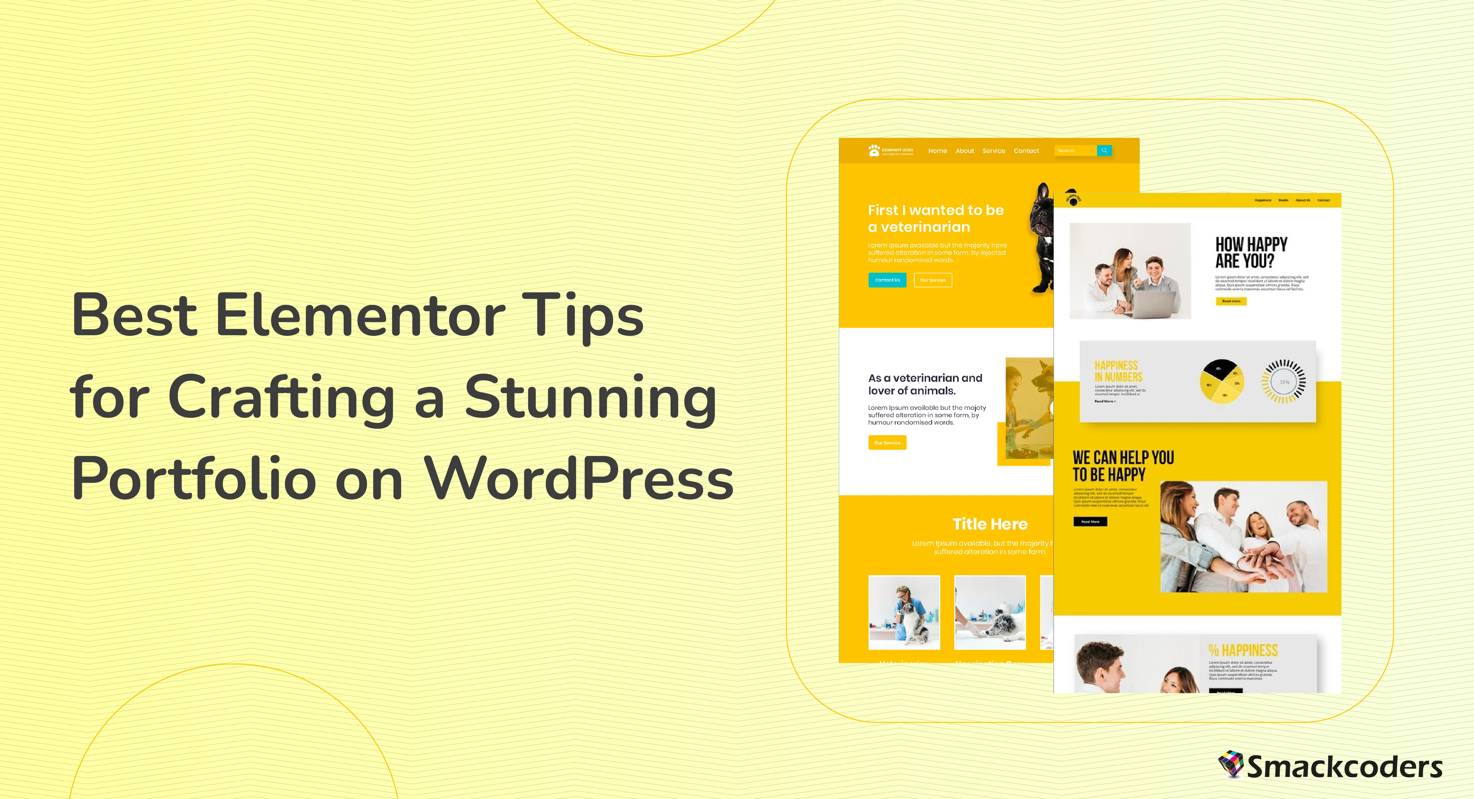 أفضل نصائح لبرنامج Elementor لإنشاء موقع بورتفوليو رائع على WordPress