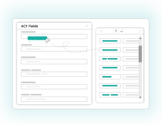 User-friendly-interface-drag-and-drop-acf-fields-mapping