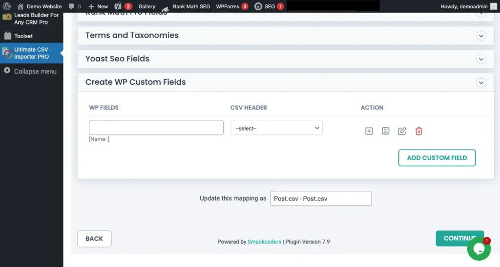 Import-Posts-Create-custom-field-mapping