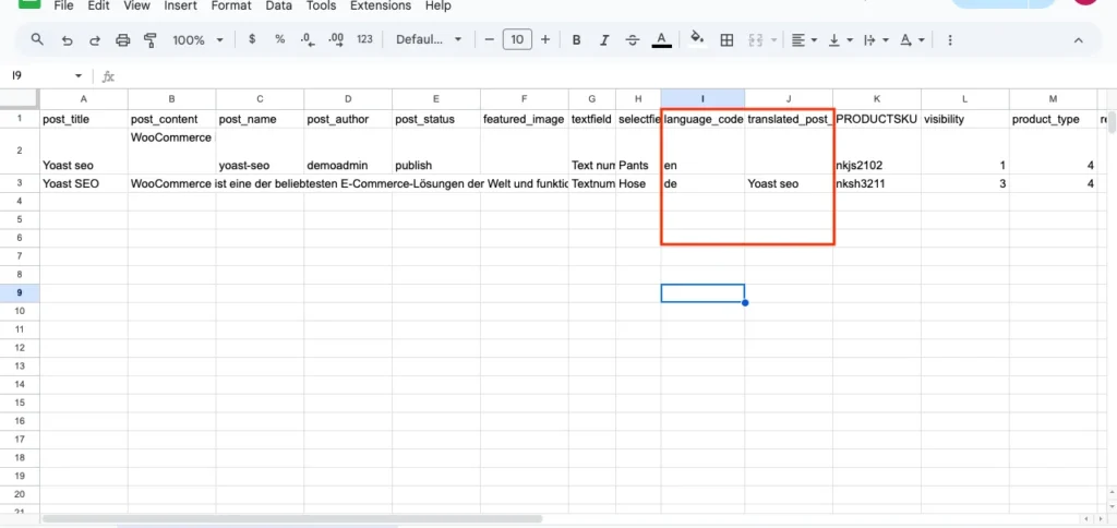 WPML-Import-csv-file