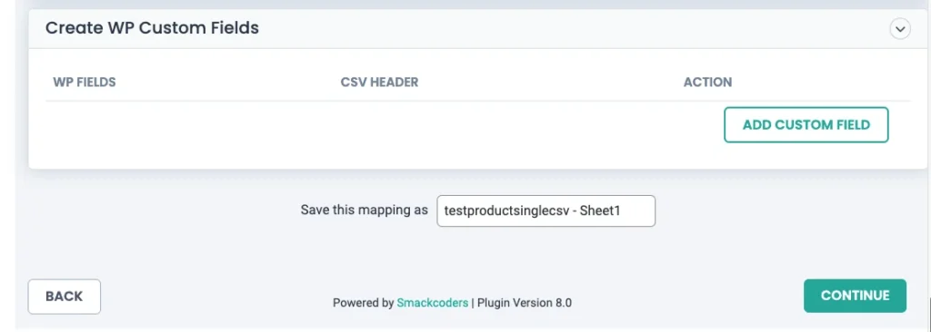 WooCommerce-Variation-Single-CSV-Save-Mapping-template