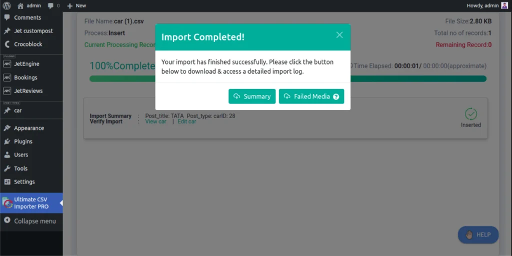 custom-post-import-completed-view