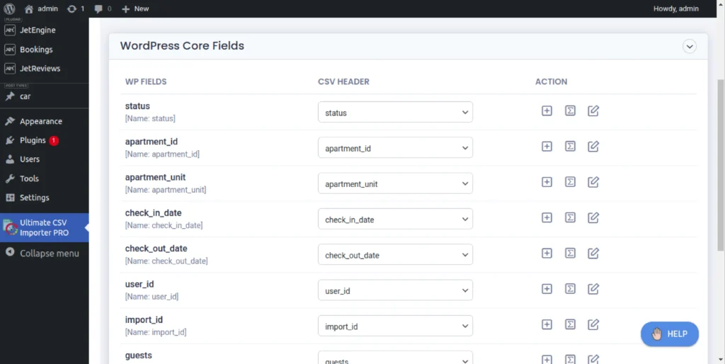 jetbookings-import-field-mapping