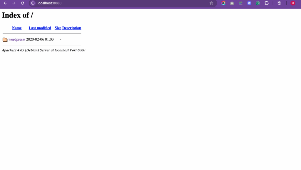 Steps to launch WordPress- localhost WordPress