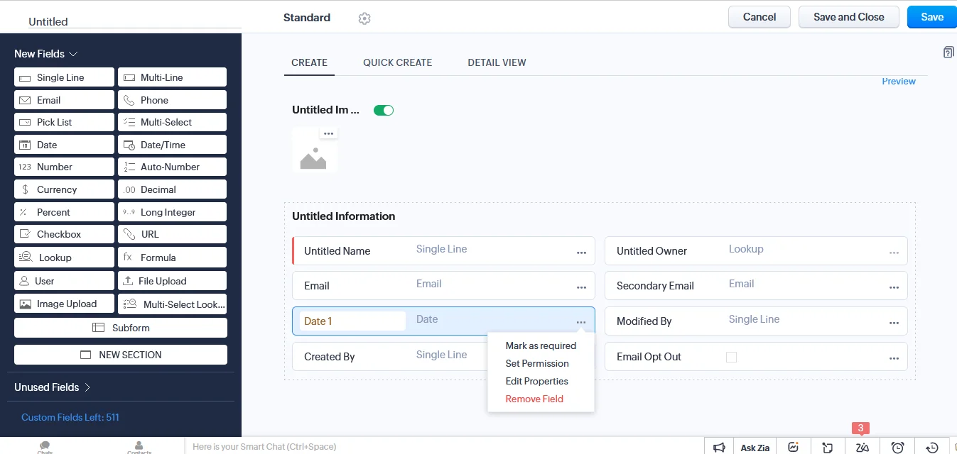 Zoho-Admin-Guide-Customize-modules-and-fields