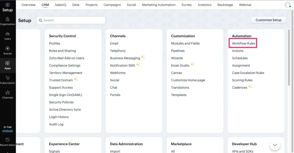 Workflow Field Updates 1 workflow field updates - select-Workflow-rules