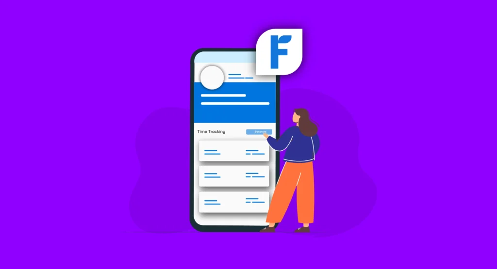 Time-Tracking Tips for FreshBooks Users 4 FreshBooks mobile app interface for time tracking