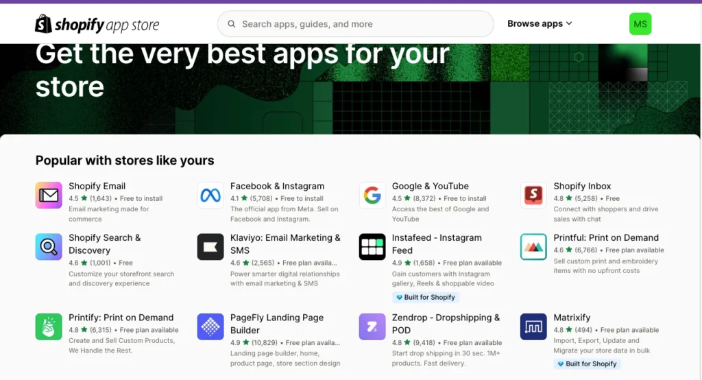 Top Shopify Features for E-commerce Success 2 Shopify App Store