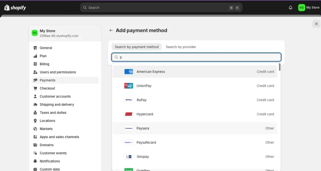 The Best Payment Gateways for Shopify 2 Shopify Payment Method 1