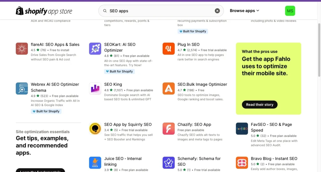 Top Shopify Features for E-commerce Success 3 Shopify SEO Apps