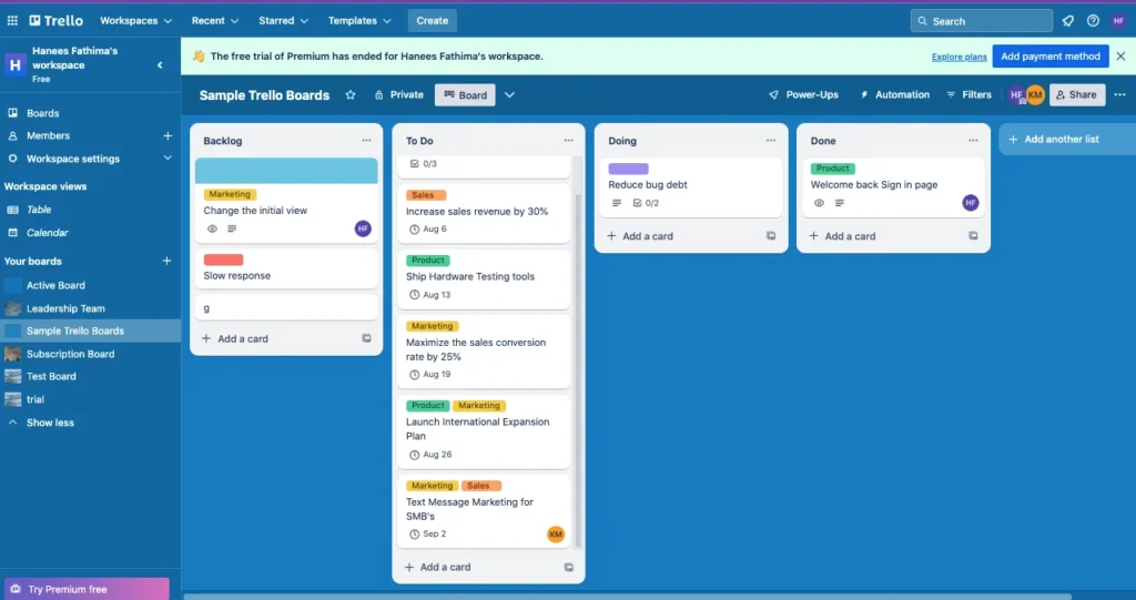 Tracking Project Progress with Trello 3 Trello board Effective To do Lists