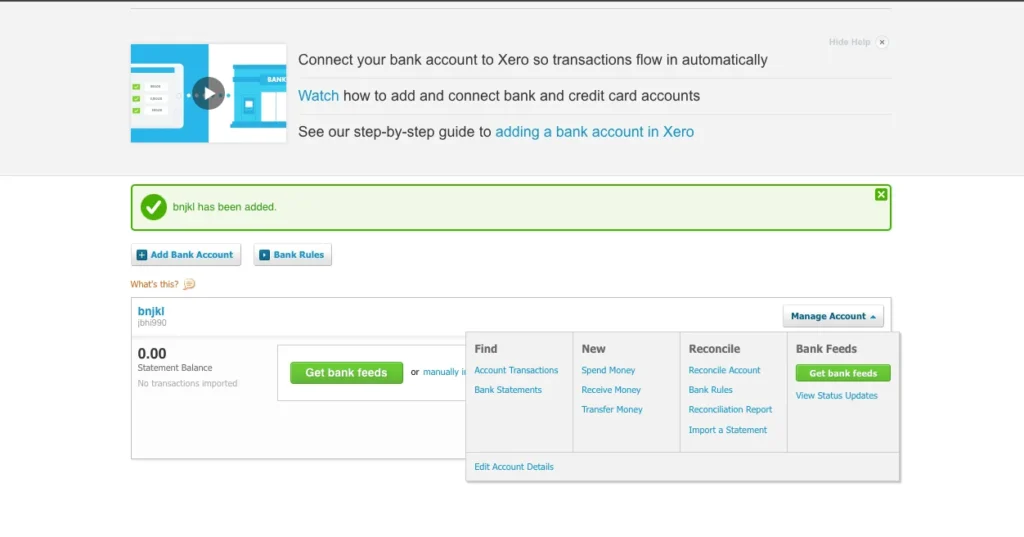 How to Reconcile Bank Transactions in Xero - Xero Accounting 2 Xero Bank Feed